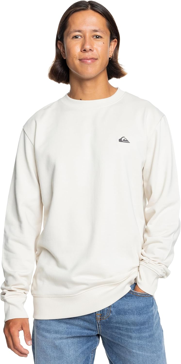 Detalle de Quiksilver Basic Crew Young Men Felpa Uomo – Pacco da 1