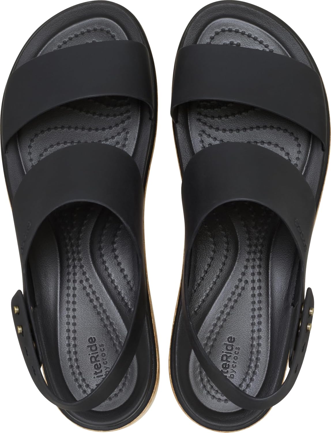 Detalle 2 de Sandales femme Crocs Brooklyn Cork Low Wedge