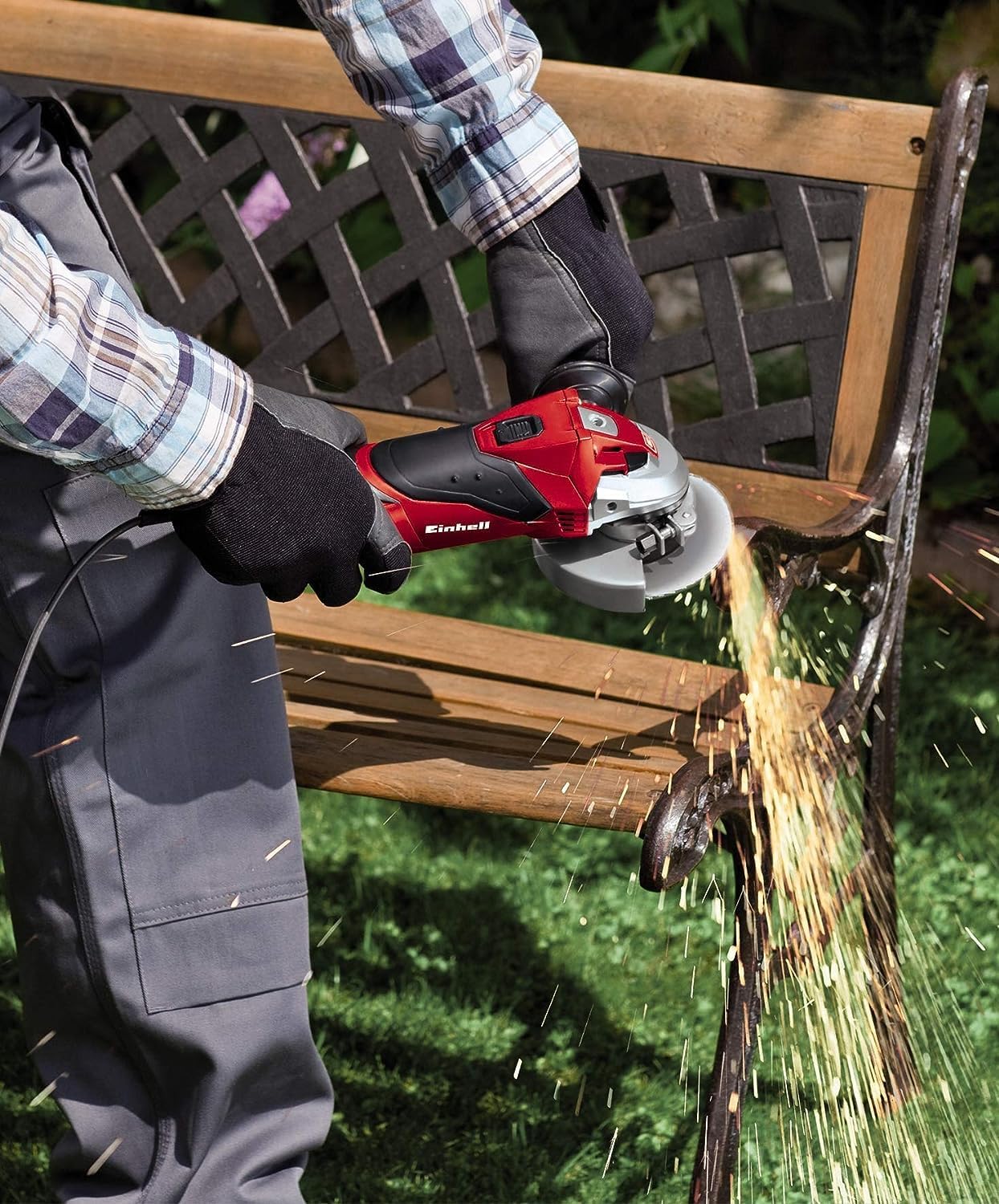 Thumbnail 1 de Einhell TE-AG 125 CE, meuleuse d'angle 1100 W