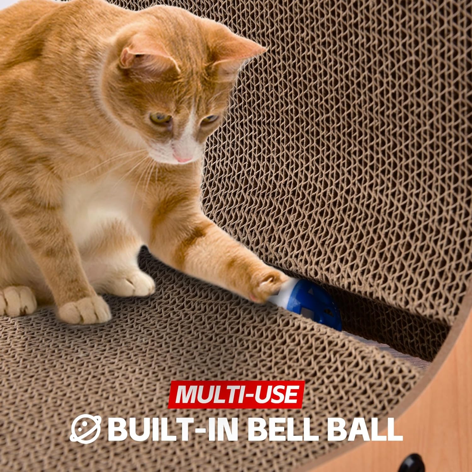 Thumbnail 5 de AUSCAT Cardboard Cat Scratcher