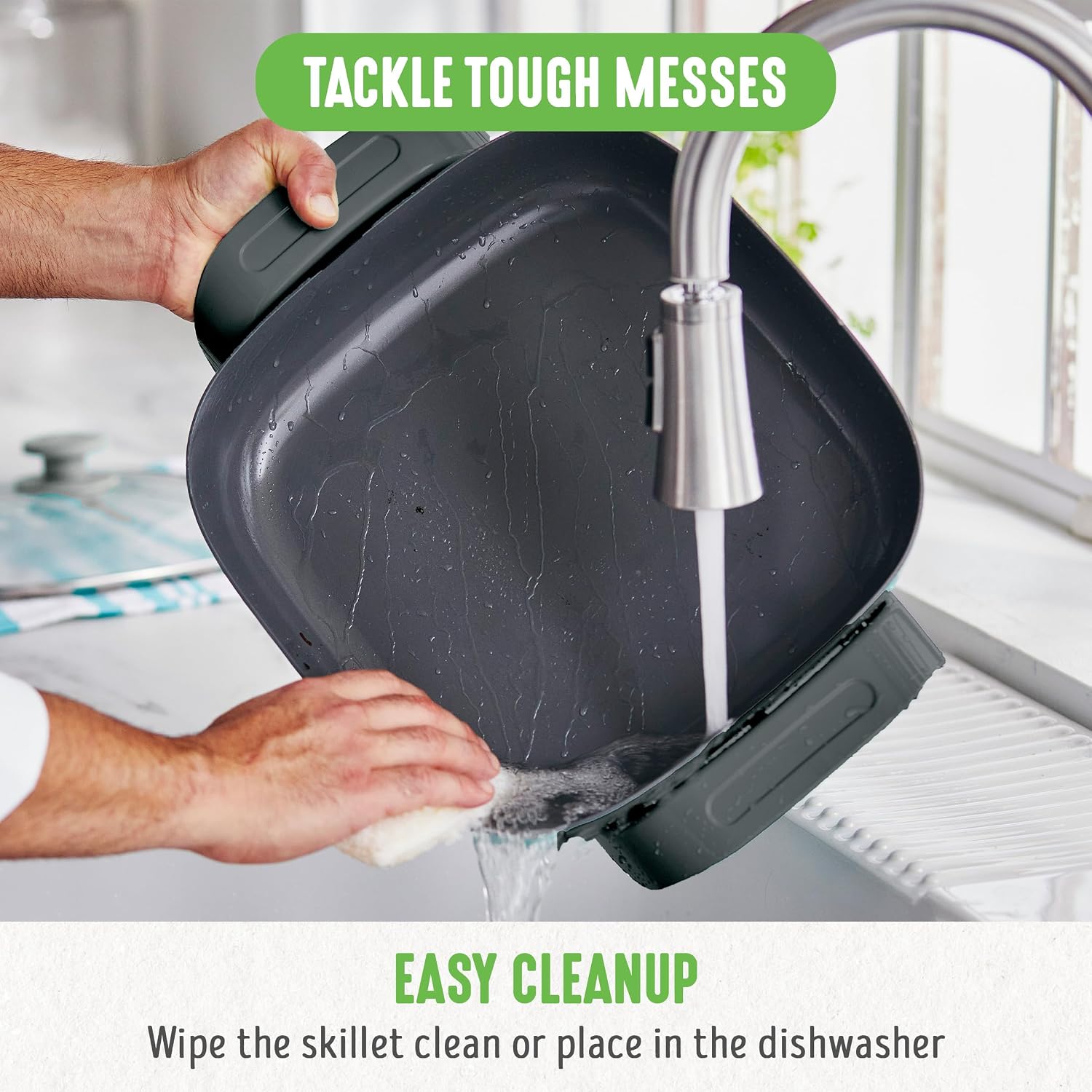 Thumbnail 6 de GreenLife 12" 5QT Electric Skillet — Nonstick Ceramic