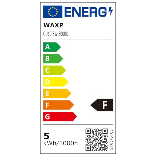 Thumbnail 7 de WAXP GU10 LED Spot Light Bulbs Warm White 5W (3000K) 365lm – 10 Pack
