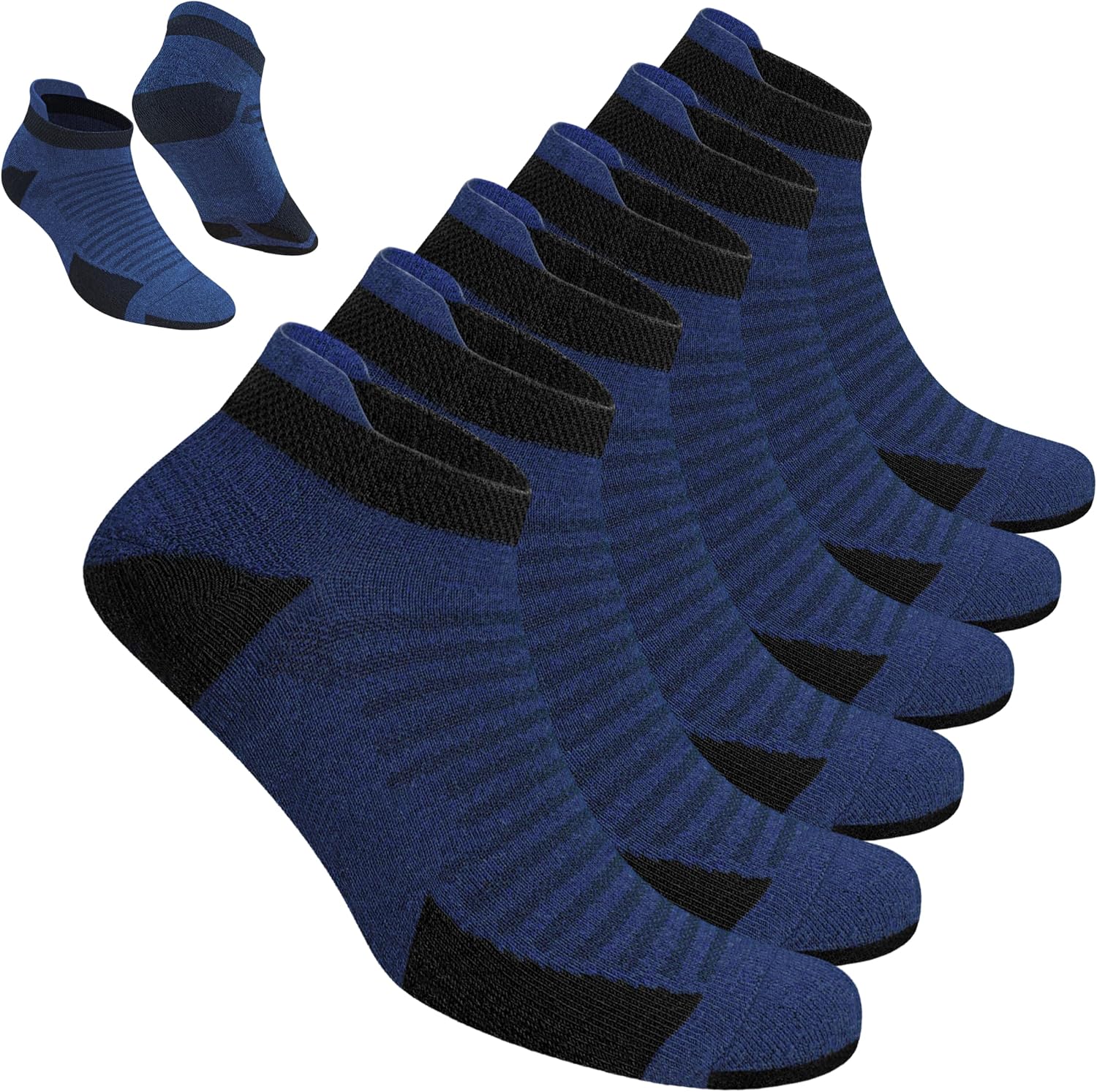 Detalle de BLITZSOX Calzini Sportivi Uomo, confezione da 6