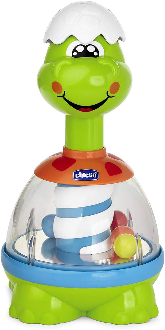 Detalle 2 de Chicco Magica Trottola con Sfere Colorate, Pomello e Specchio Centrale – Gioco di Luce per Neonati e Bambini 6 Mesi-3 Anni