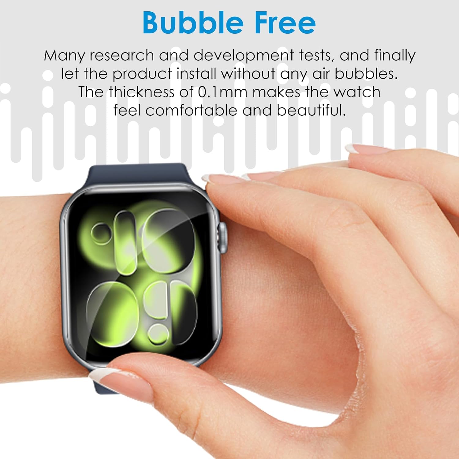 Thumbnail 6 de UniqueMe Apple Watch 46mm screen protector