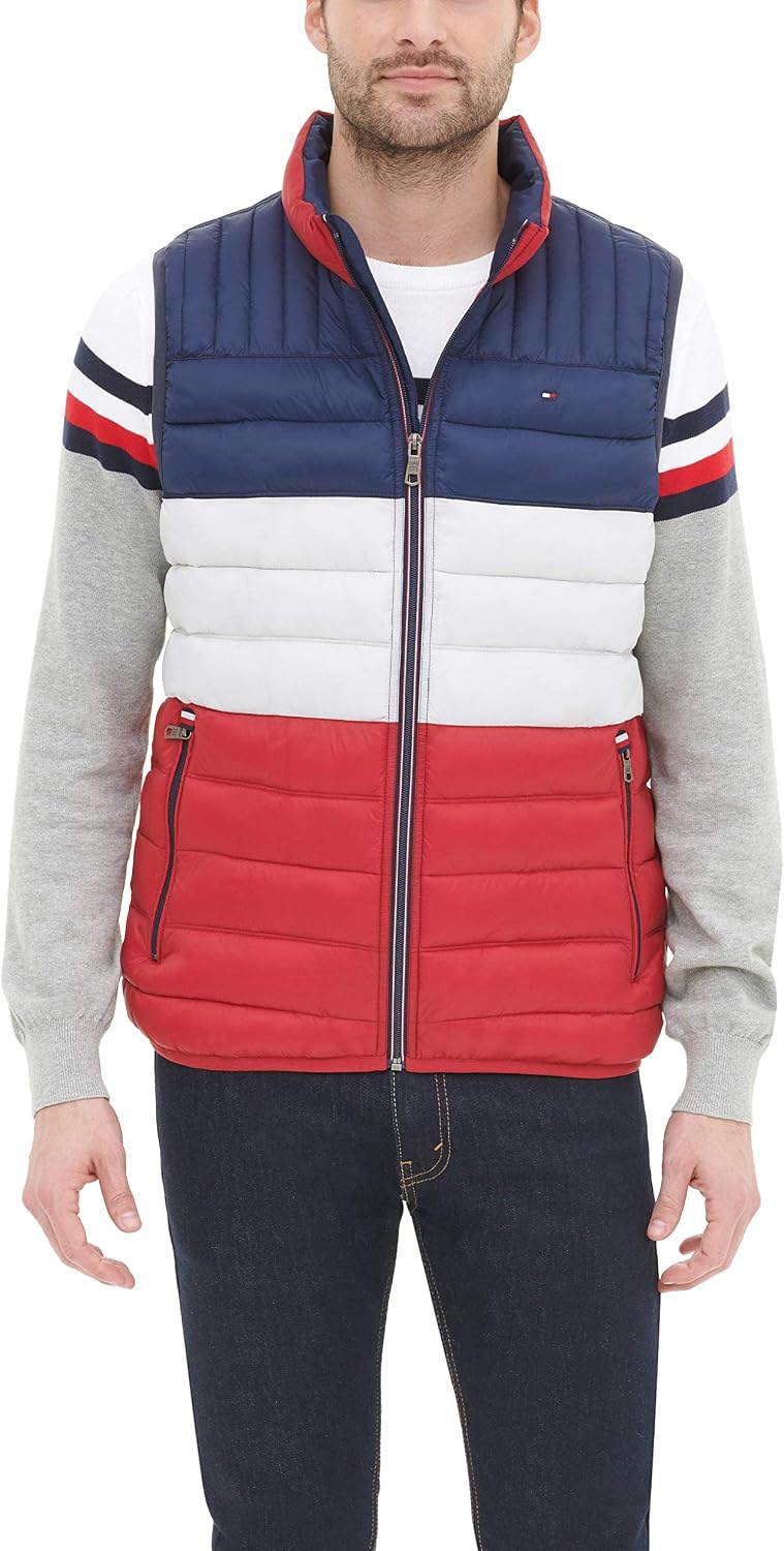 Detalle de Tommy Hilfiger Men's Lightweight Packable Puffer Vest
