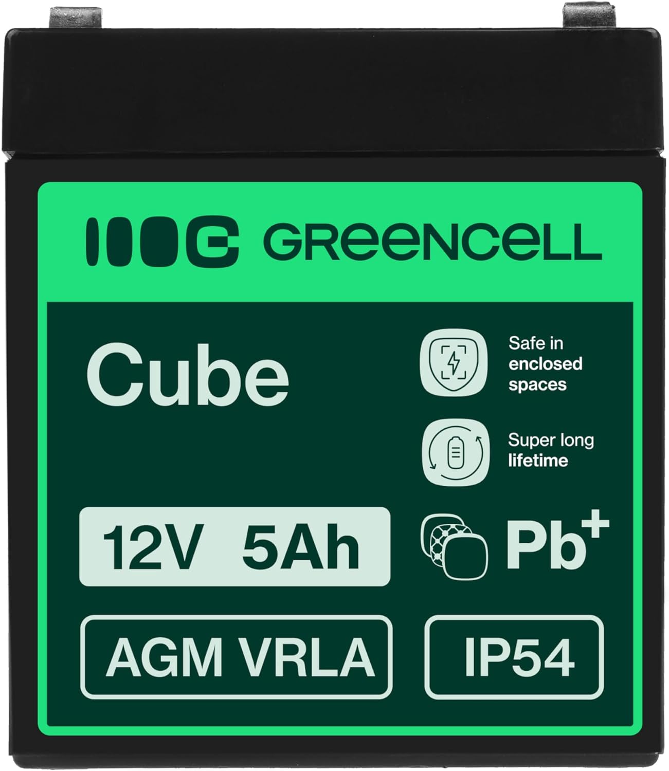 Thumbnail 2 de Green Cell® AGM 12V 5Ah Akku