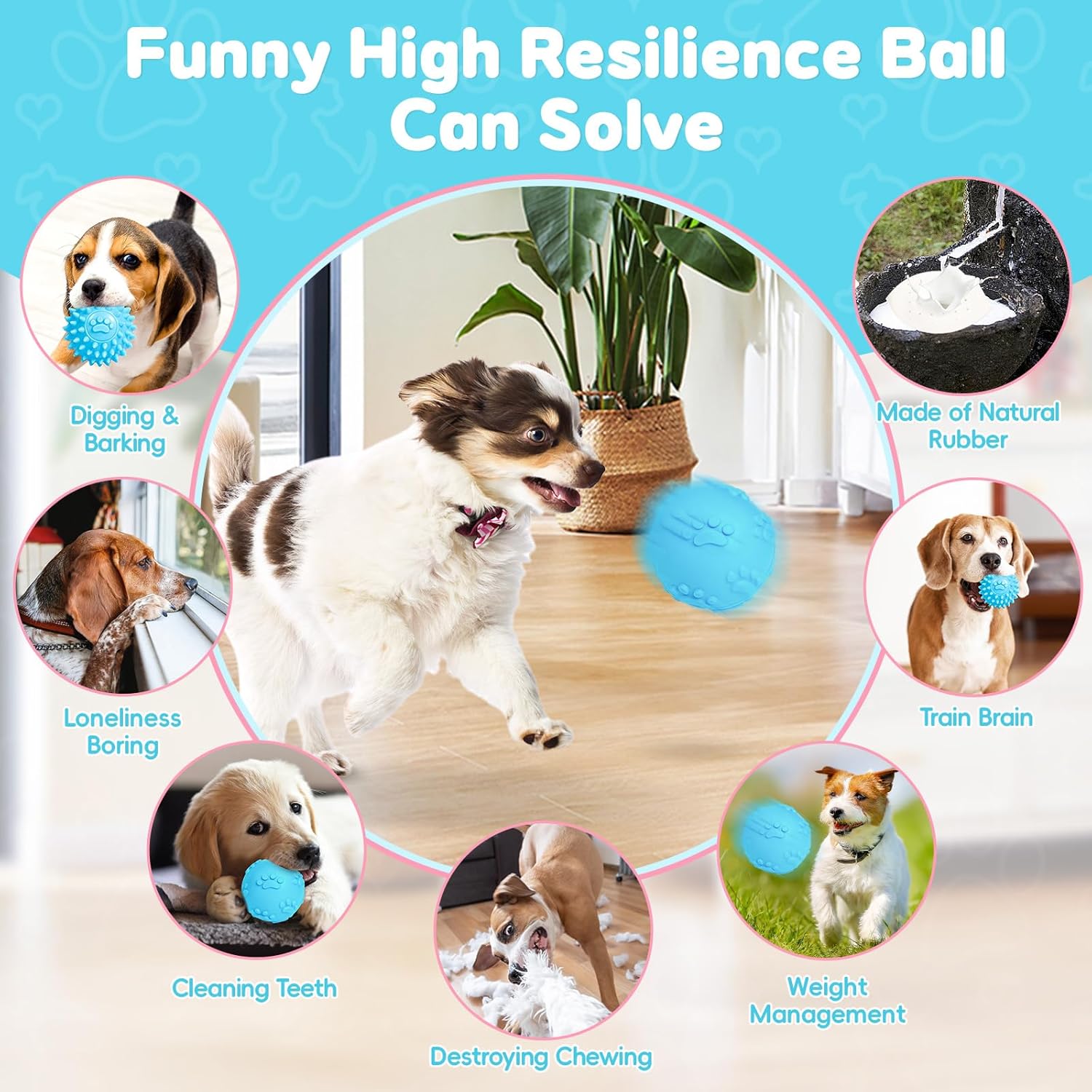 Thumbnail 2 de 2TRUL 8 Pack Puppy Teething Toys