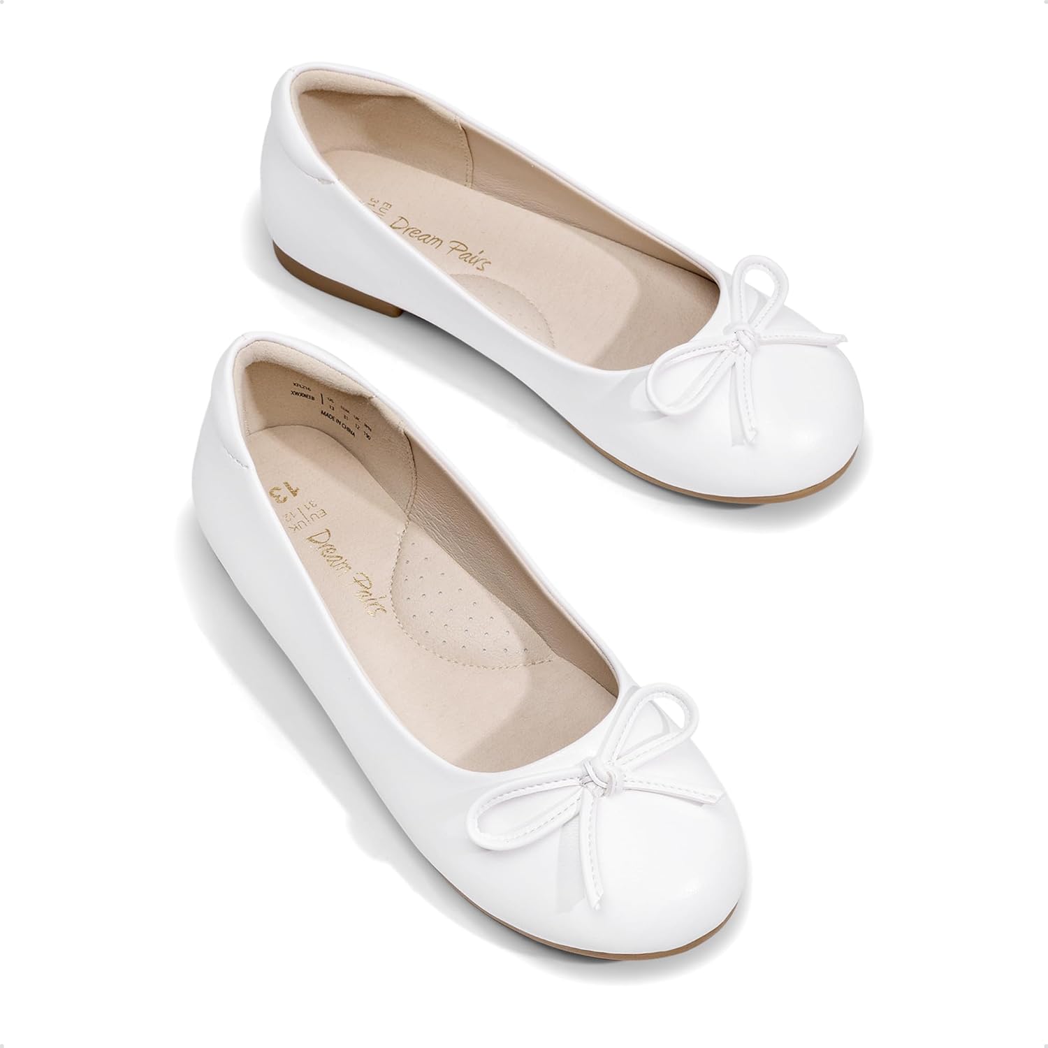 Thumbnail 3 de Dream Pairs Ragazze Vestito Scarpe Moda Bow Ballerine: eleganza comoda per piccole principesse