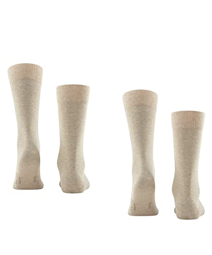 Detalle 2 de FALKE Happy Herrensocken im 2er-Pack aus Baumwolle, atmungsaktiv und verstärkt