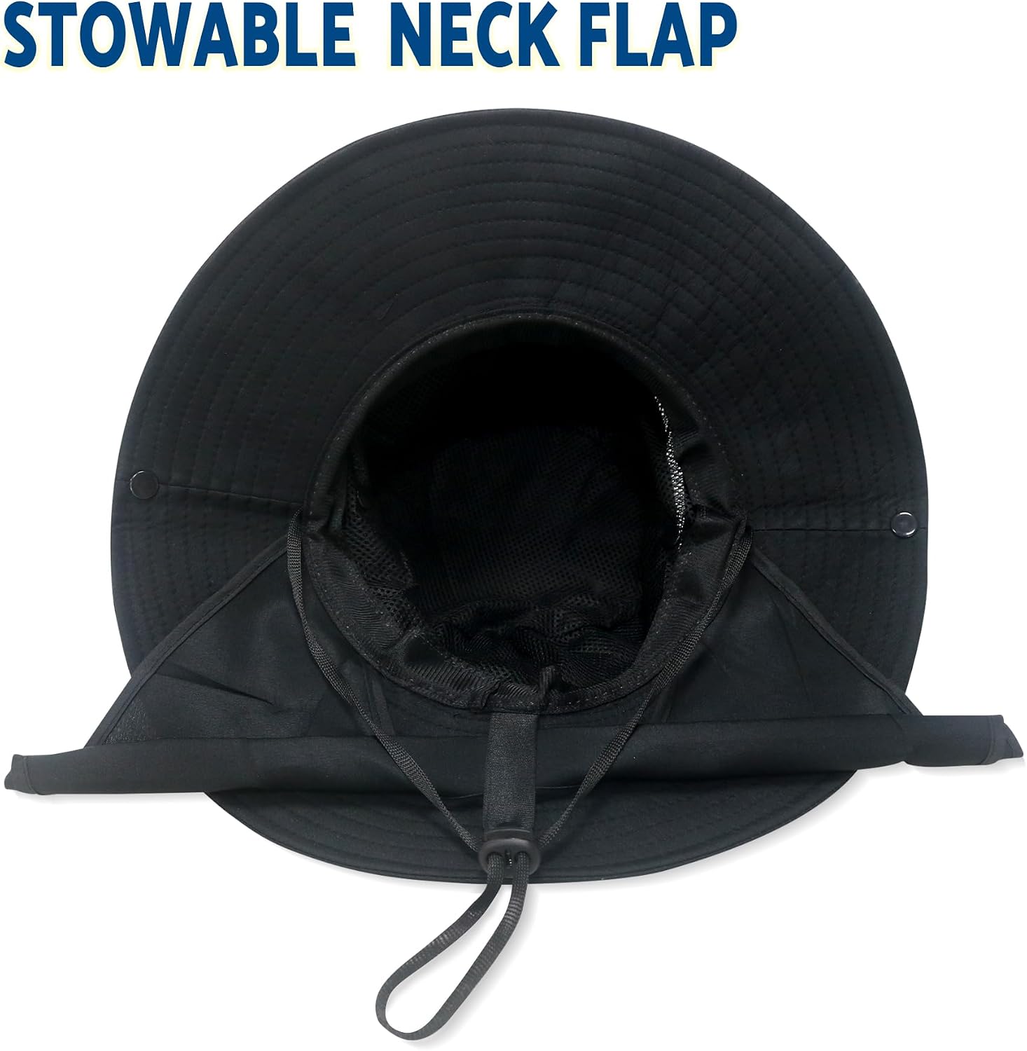 Detalle 2 de NPJY Sun Hat with Neck Flap