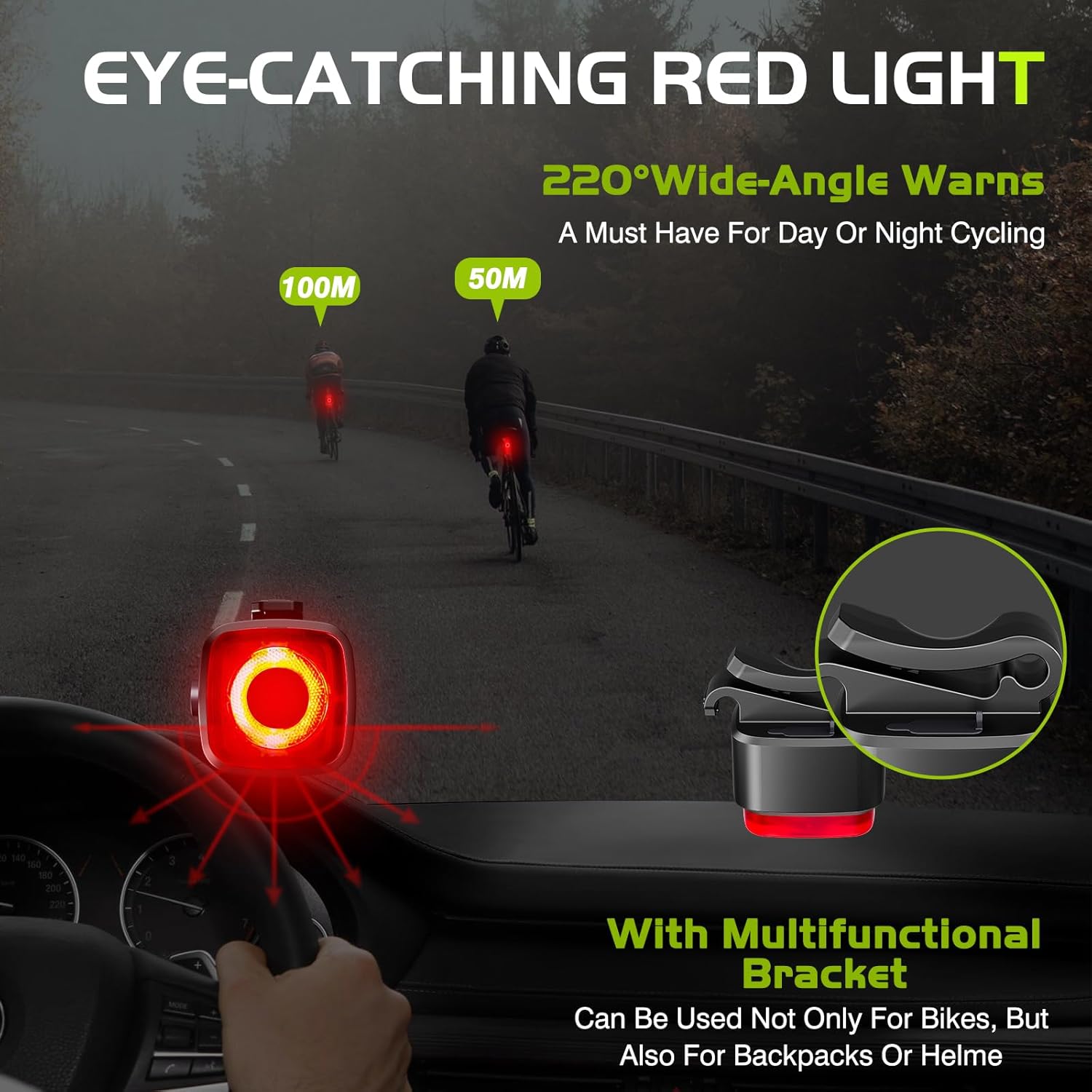 Thumbnail 4 de RIDWILY Fahrrad Lichter Set 2600 mAh StVZO