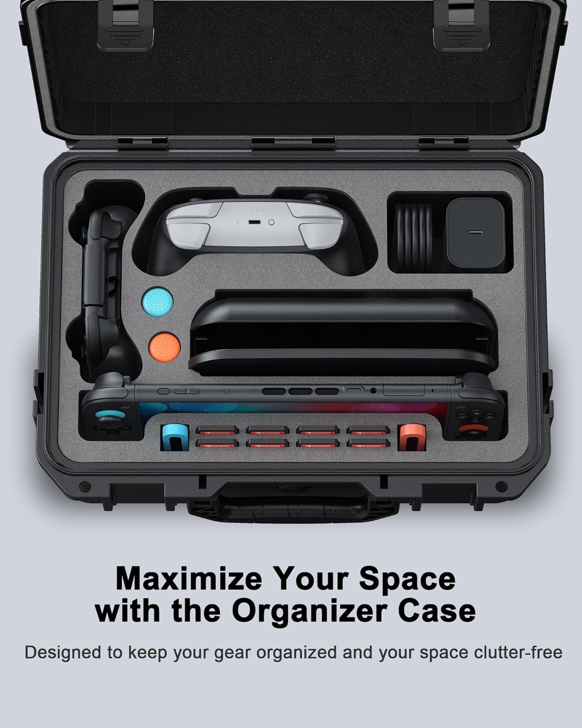 Thumbnail 6 de WAXITY Carrying Case for Nintendo Switch (Large)