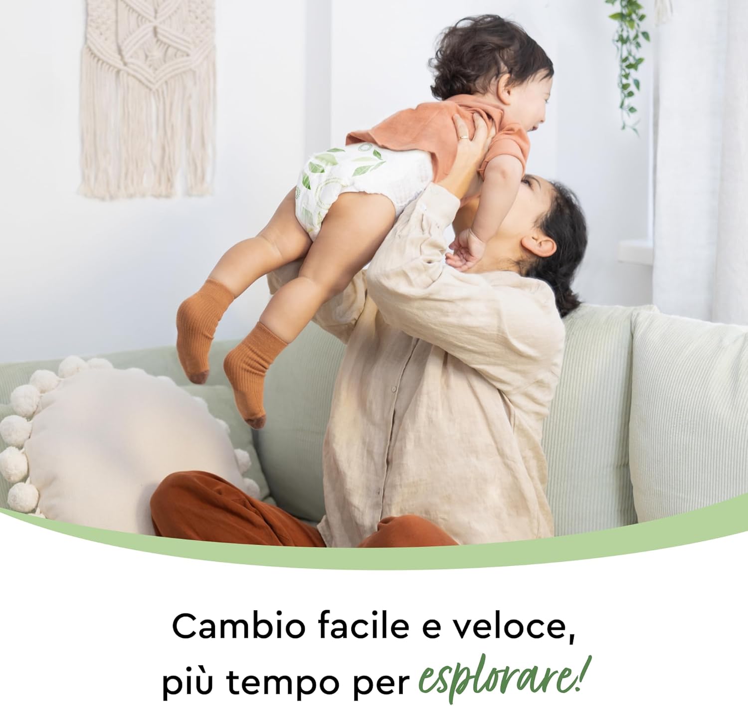 Detalle de Pannolini a mutandina Lillydoo Green taglia 7 (17+ kg) – 85 pezzi, ridotto impatto ambientale