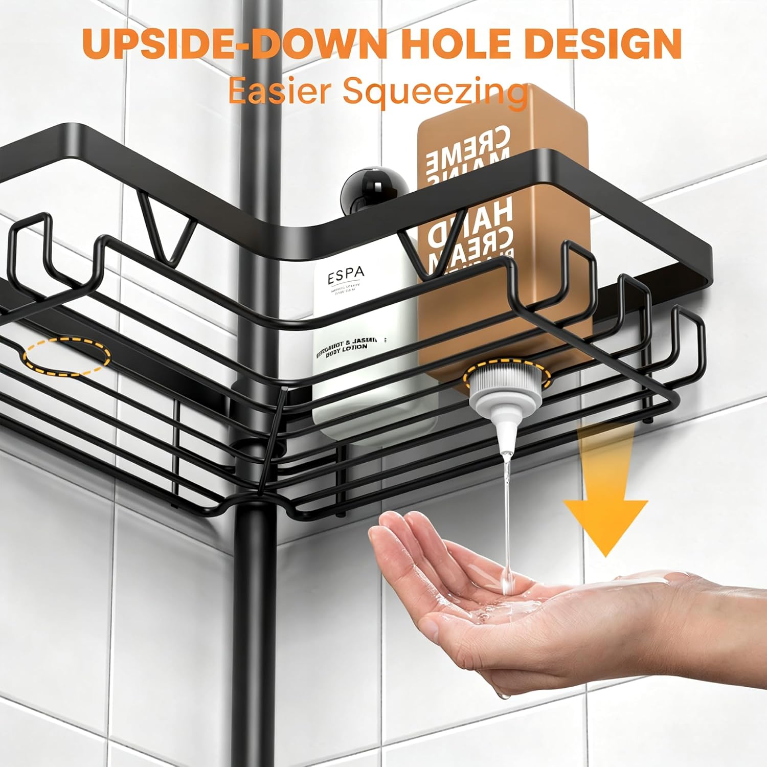 Thumbnail 4 de Kegii Corner Shower Caddy 25-114.2 in