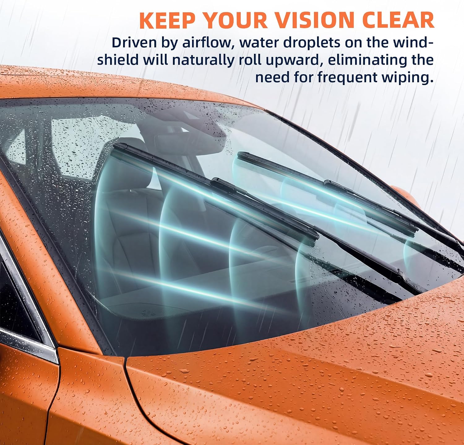 Thumbnail 4 de WOWIPER OEM 26"16" Silicone Wiper Blade Set of 2