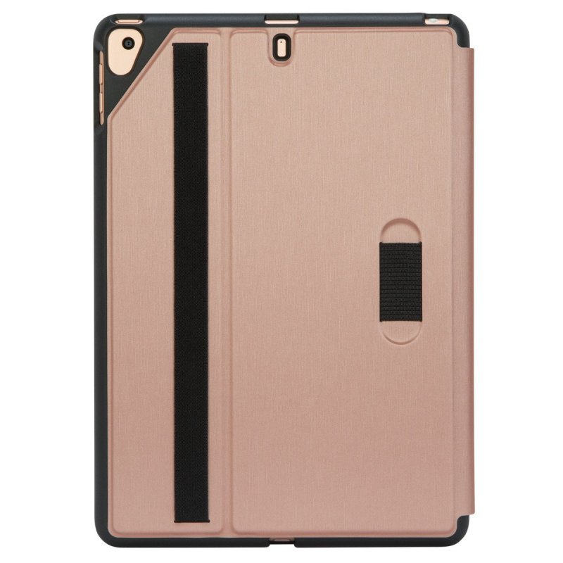 Detalle de Targus Click-In Funda Folio Oro Rosa para iPad 10,2"