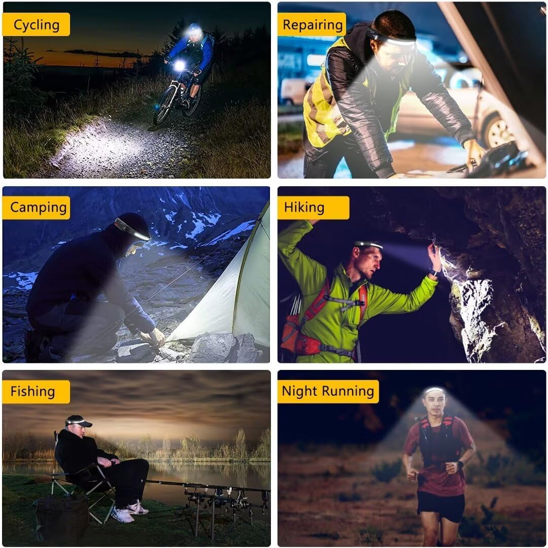 Thumbnail 6 de Rechargeable 230° Wide Beam Headlamp 🎨