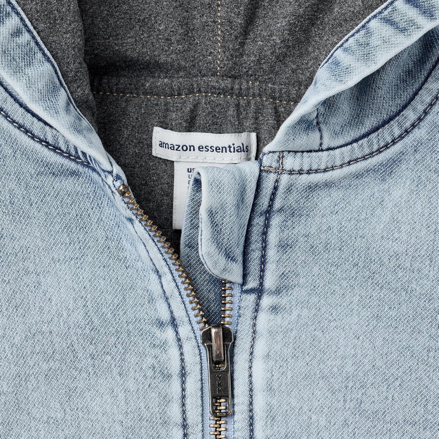 Thumbnail 3 de Amazon Essentials Veste en Denim Doux et Extensible – Coupe Standard Mixte Bébé