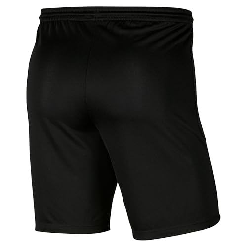 Detalle de NIKE M NK Dry Park III Short Nb K - Pantalones Cortos Deportivos para Hombre, Negro (Black/White), S
