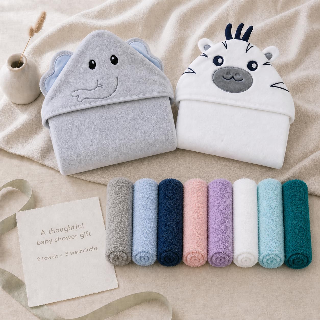 Thumbnail 6 de Cute Castle Baby Hooded Towels, Rayon from Bamboo