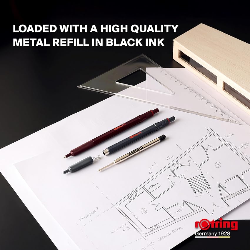 Thumbnail 4 de rOtring 600 Bolígrafo punta media recargable ✒