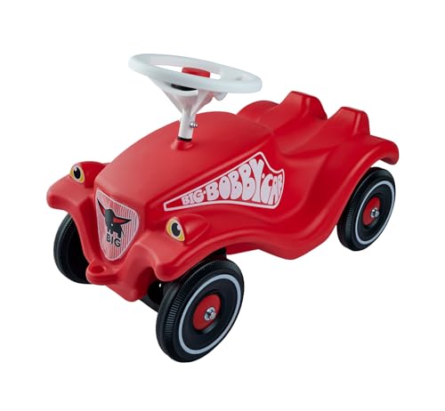 Detalle de BIG-Bobby-Car Classic – Robustes Bobby Car für Kinder ab 1 Jahr, rot, belastbar bis 50 kg