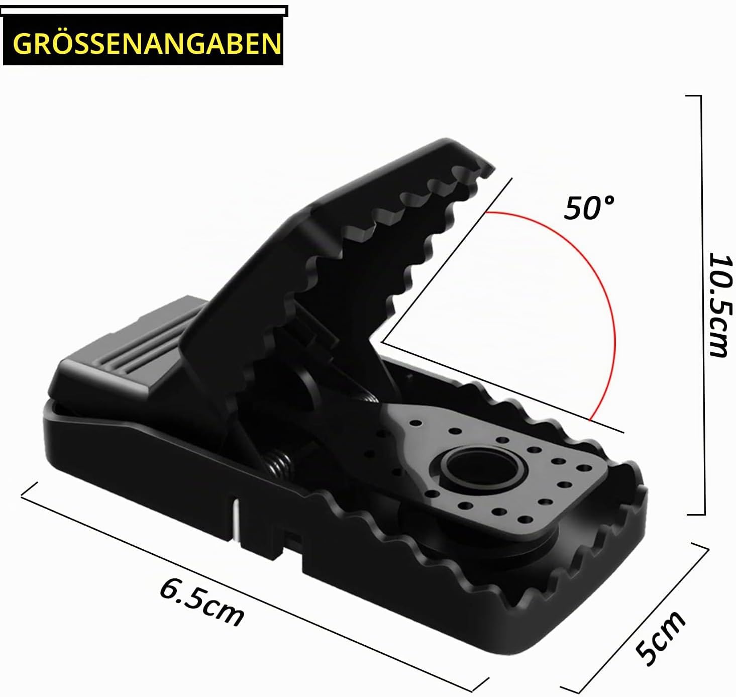 Detalle de Mausefalle 6er Set Profi Wiederverwendbar