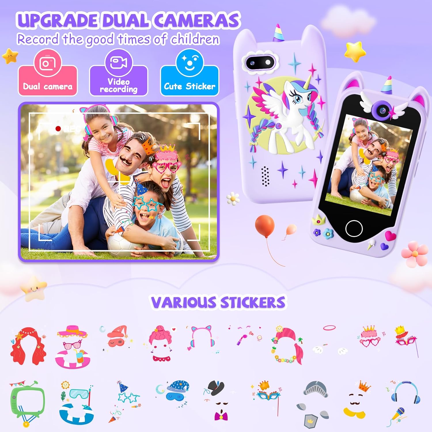 Thumbnail 3 de Kids Smart Phone 32 GB toddler learning phone