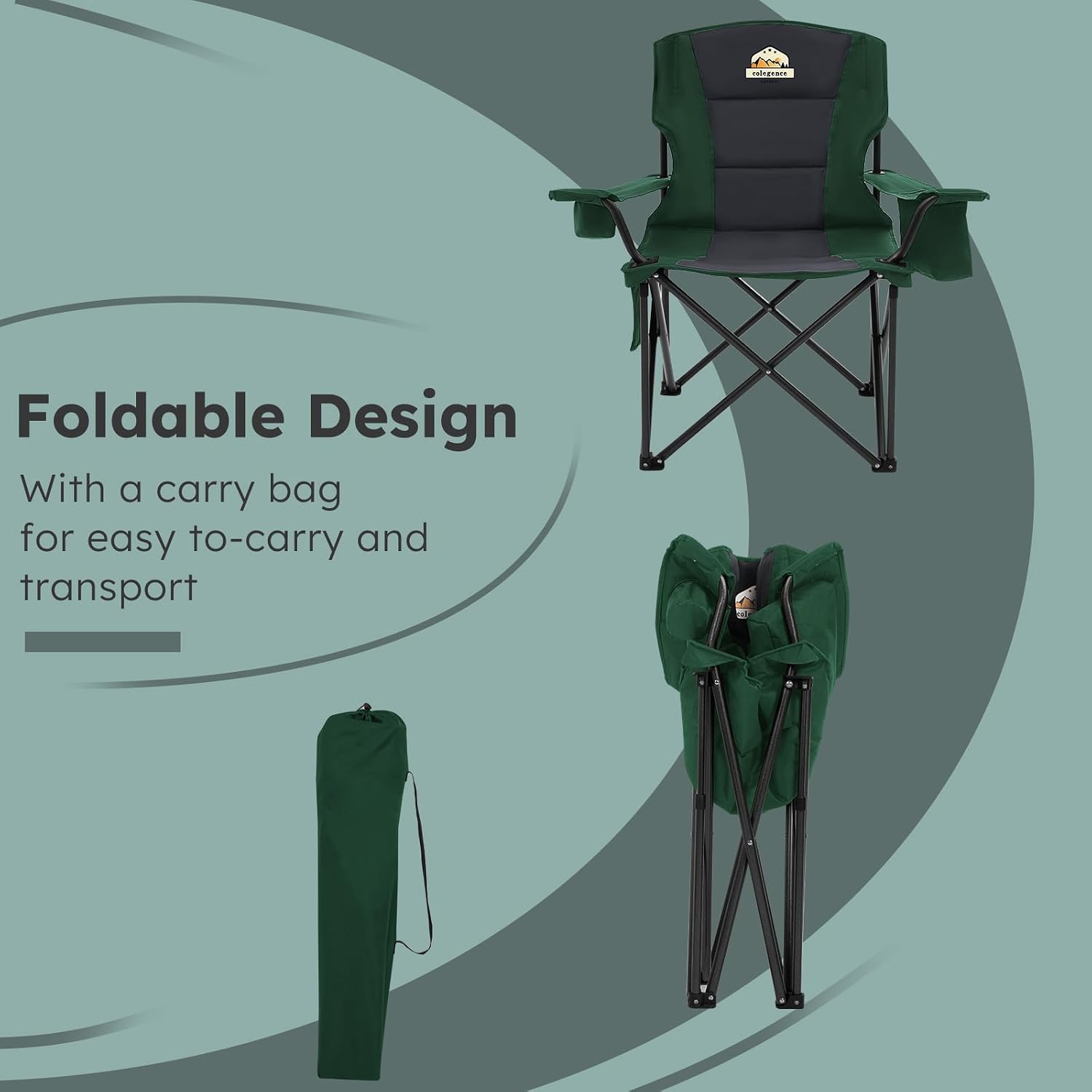 Detalle de Colegence Camping Chair 450 lb