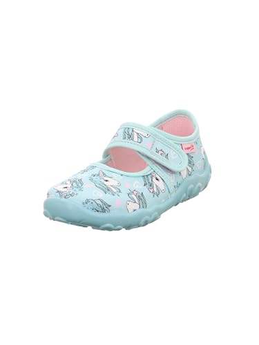 Detalle de Superfit BONNY Hellgrün/Mehrfarbig 7520 – Damen-Schuh aus strapazierfähigem Textil