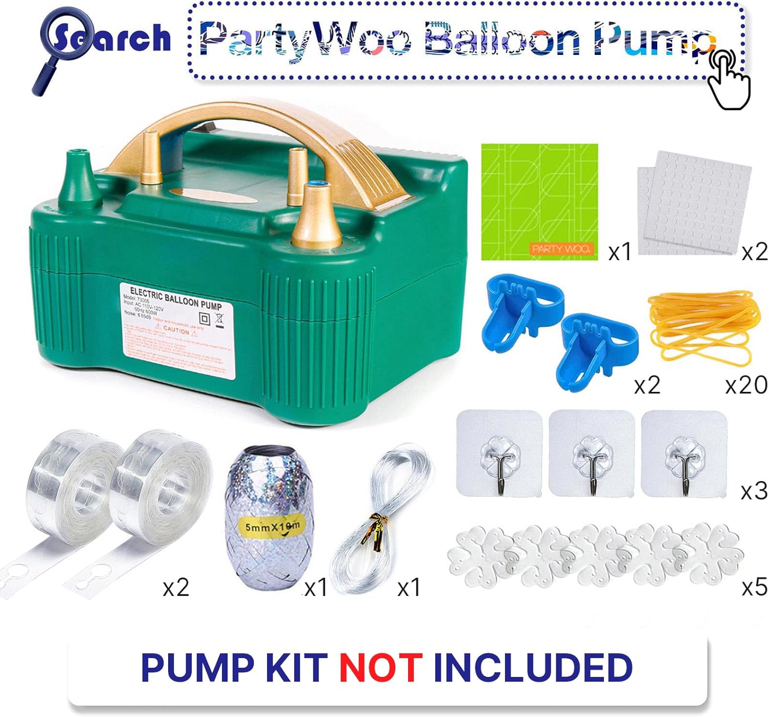 Thumbnail 6 de PartyWoo Silver Balloons 140 pcs: Mixed Sizes for standout Arch, Garland, and Centerpieces