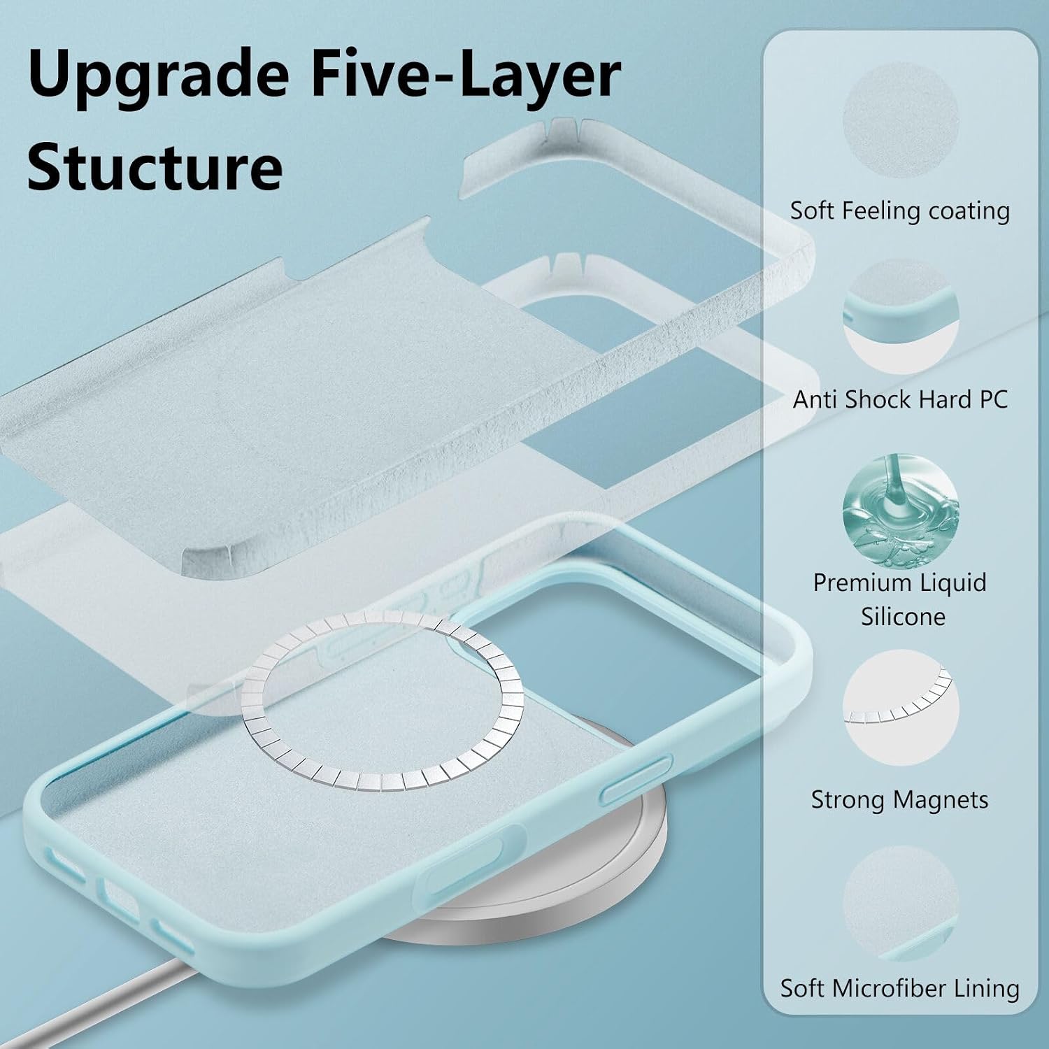 Detalle de UCASONG iPhone 17 Pro Max case 6.9-inch