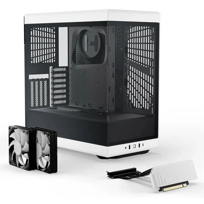 Thumbnail 3 de Hyte Y40 Cristal templado USB 3.0 negro/blanco