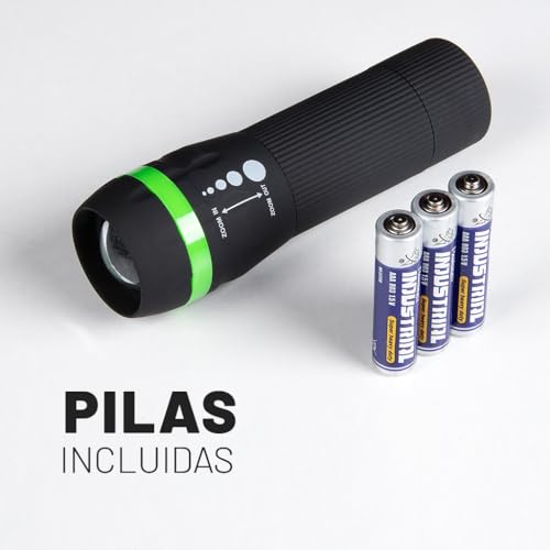 Thumbnail 5 de ABSINA 2x mini linterna LED con batería: linterna infantil de 60 lúmenes y alcance de 110 m