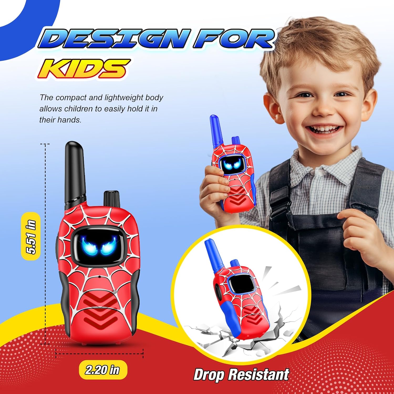 Thumbnail 4 de Toyokid Walkie Talkie per bambini 3–12 anni