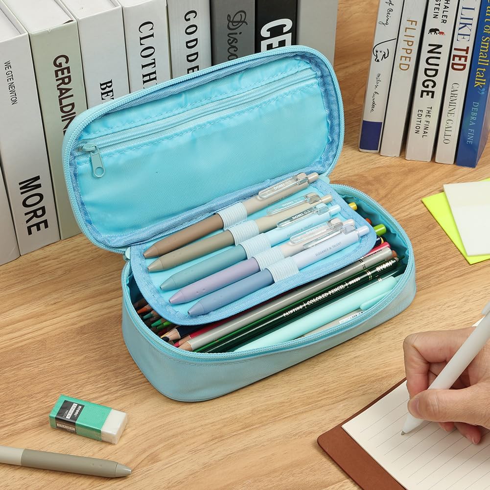 Thumbnail 4 de OFFCUP trousse à crayons pliable grande capacité à 2 compartiments Quicksand – design sirène