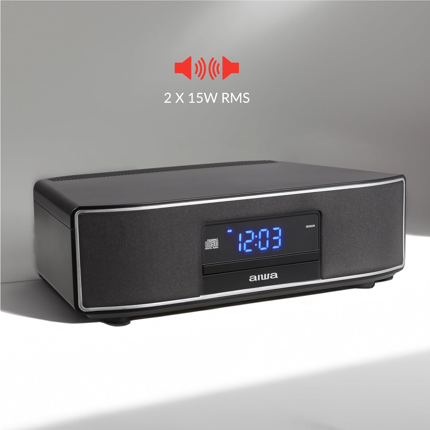 Detalle de AIWA Exos Home Speaker: Premium 30W RMS Sound System 🎵