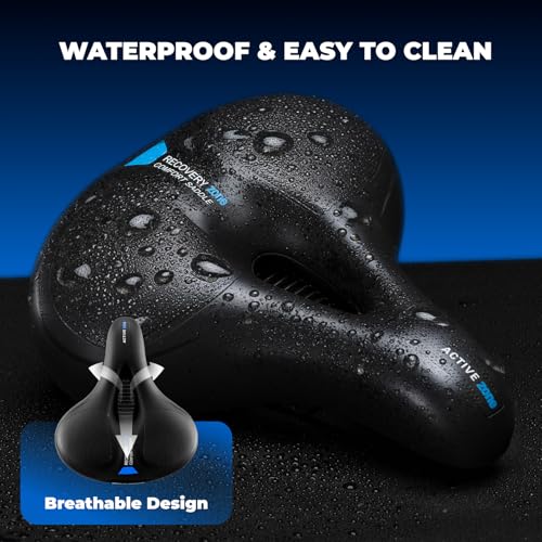 Detalle de ROCKBROS Sella Bici Comoda in Gel: Ergonomica e Polivalente per MTB