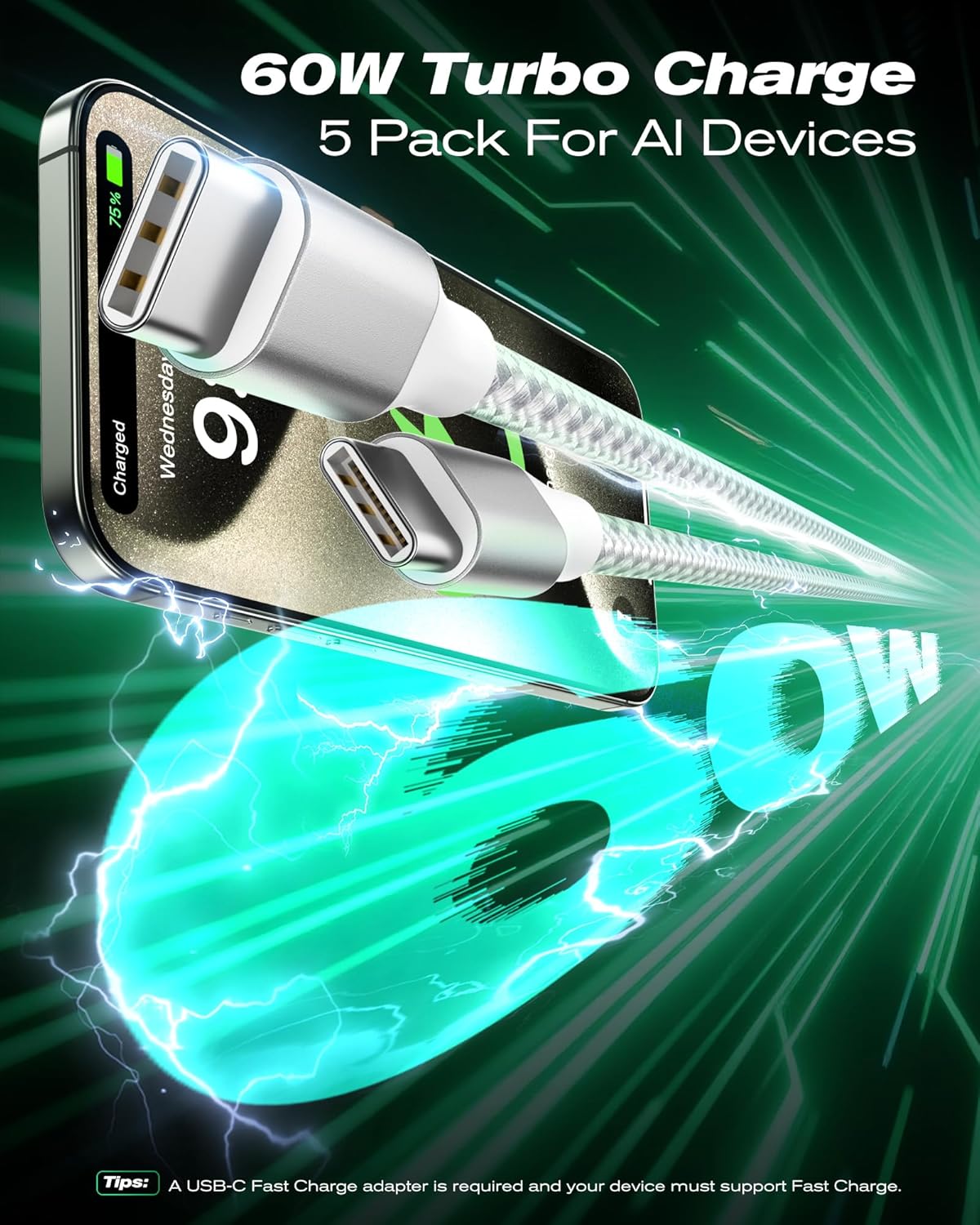 Thumbnail 2 de SwaggWood USB C Cable 60W