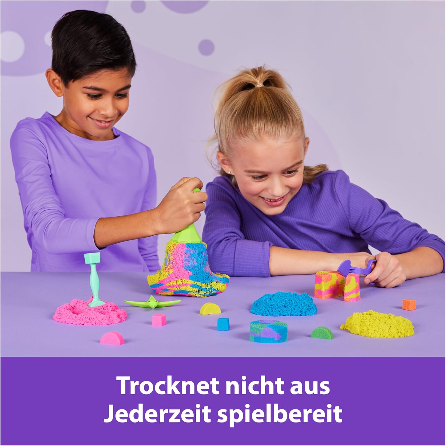 Thumbnail 5 de Kinetic Sand Squish N' Create Set 382 g