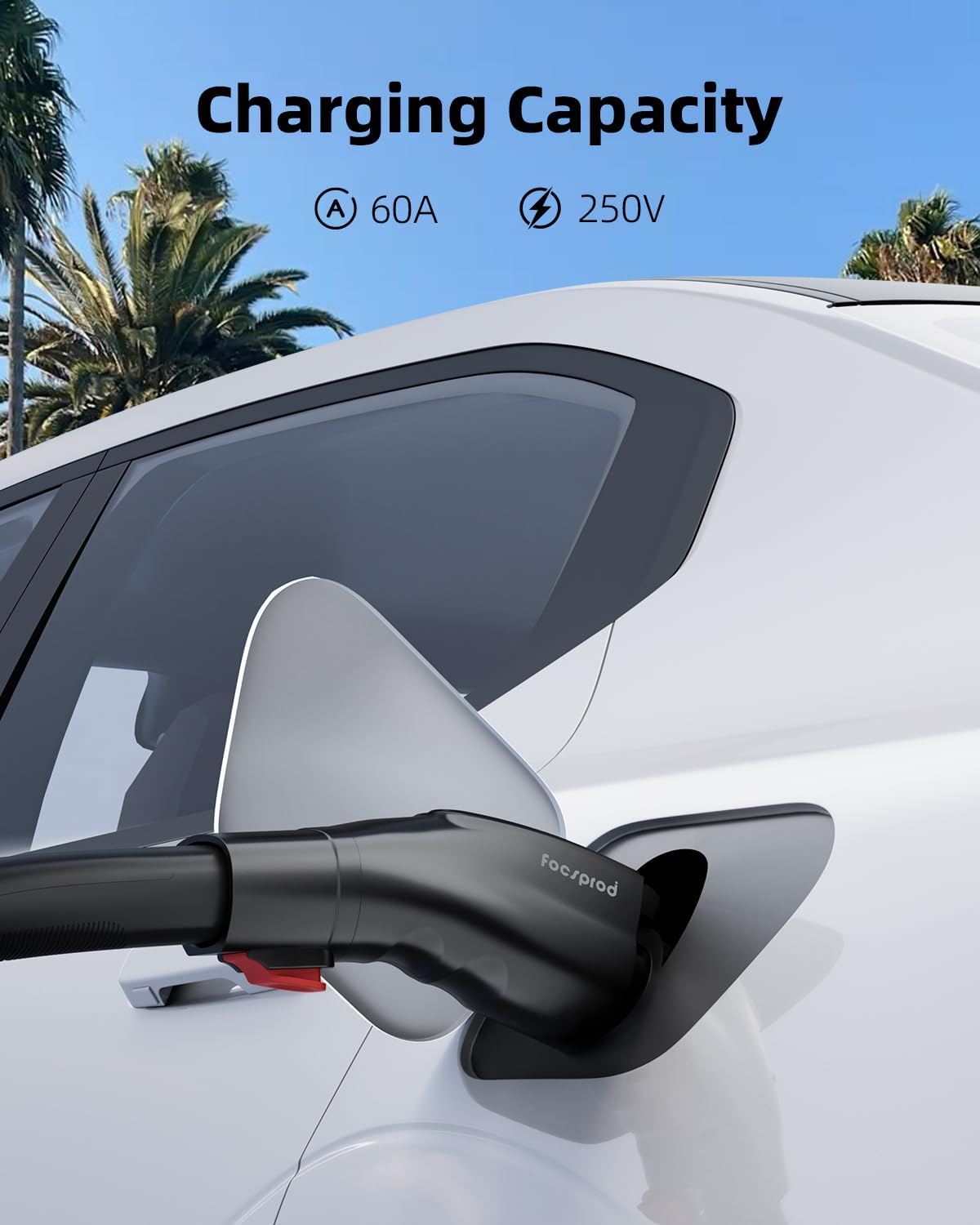 Detalle 2 de FOCSPROD Tesla to J1772 Adapter 60A