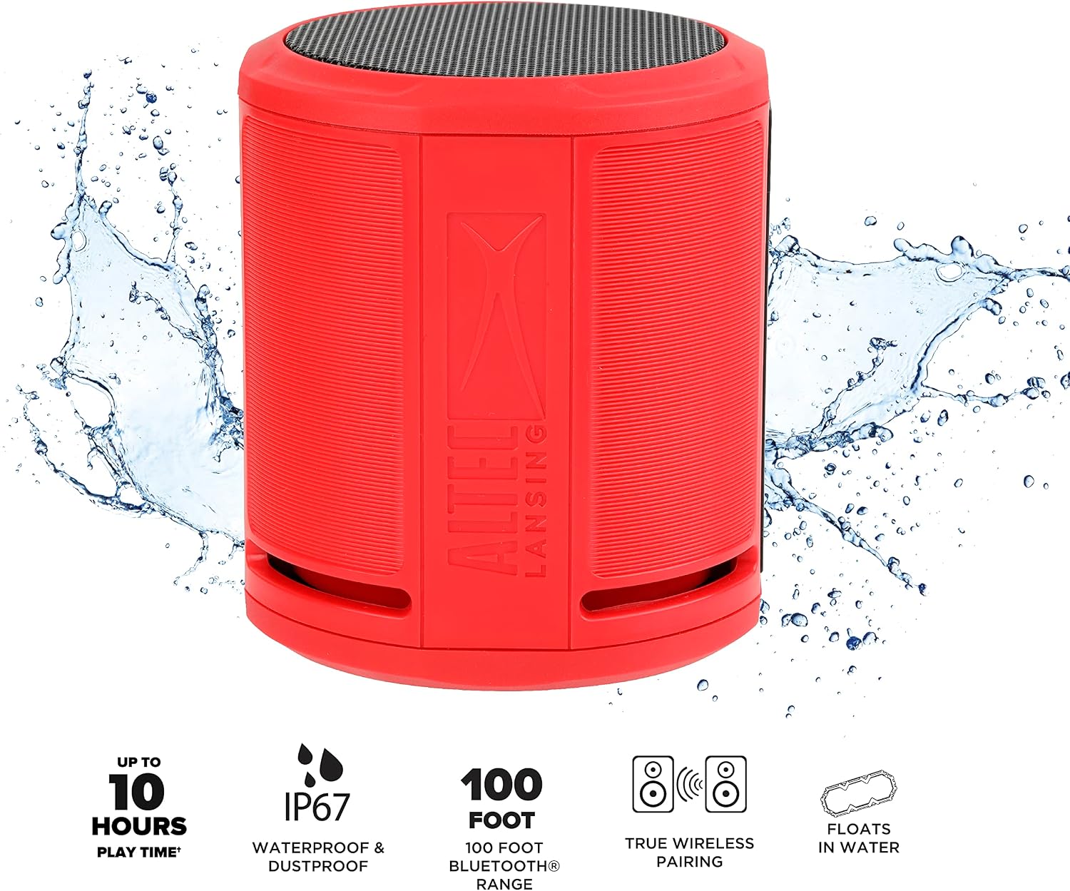Thumbnail 1 de Altec Lansing portable Bluetooth speaker HydraOrbit