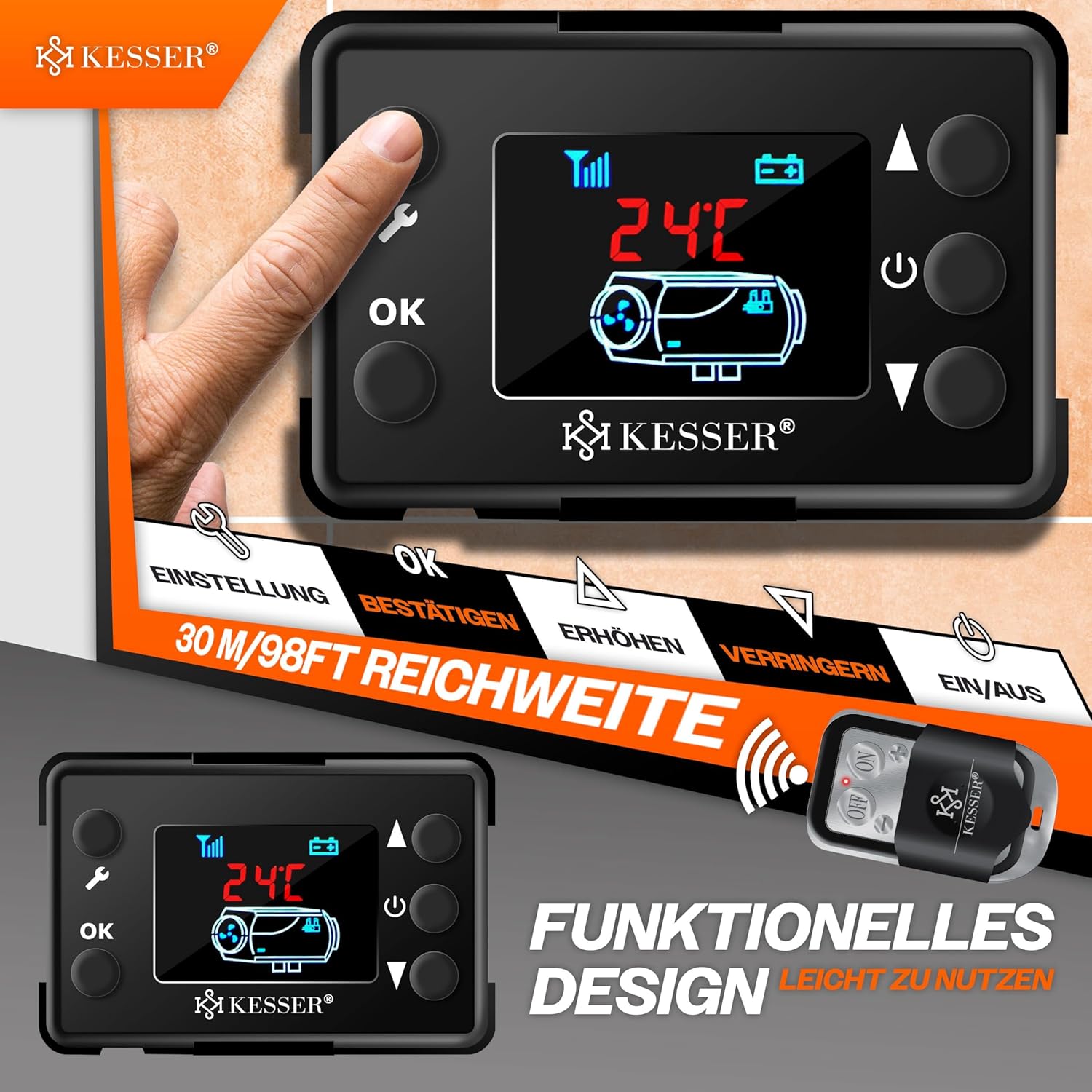 Thumbnail 6 de KESSER® Diesel-Standheizung 8 kW