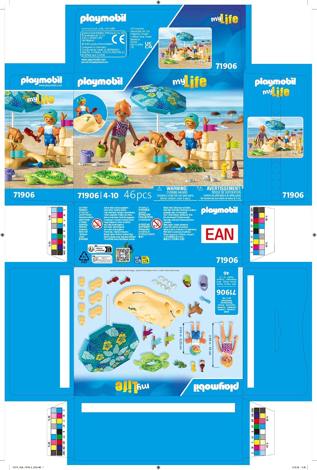 Thumbnail 6 de PLAYMOBIL Vacanza sulla Spiaggia 71906 – Divertimento in Famiglia al Mare