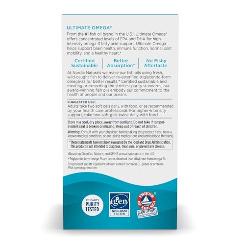 Thumbnail 5 de Nordic Naturals Ultimate Omega Lemon Flavor, 90 Soft Gels