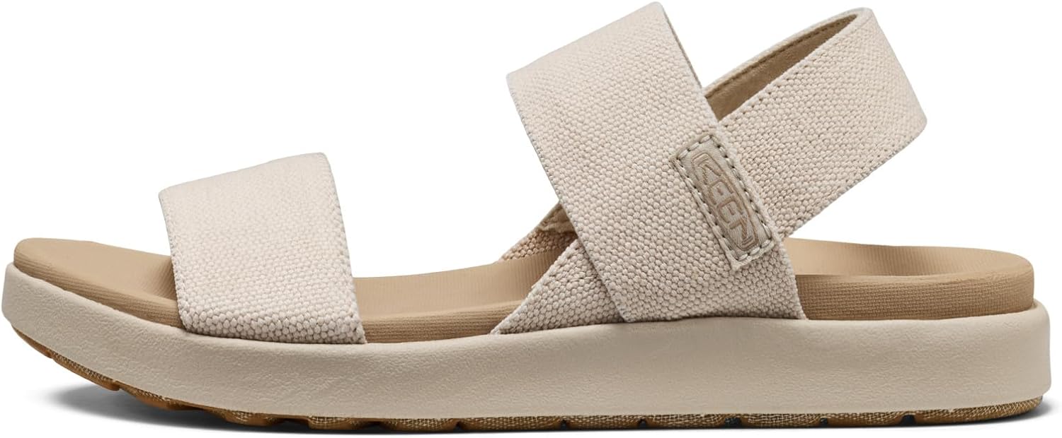 Detalle de KEEN Elle BACKLSTRAP Damenschuhe 1030141 – stilvoller Komfort mit sicherer Knöchelpassform