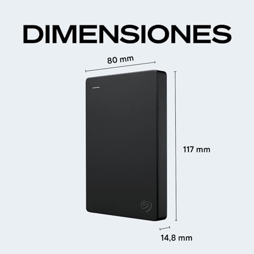 Thumbnail 9 de Seagate Portable Drive 1TB USB 3.0 — unidad externa para PC, Mac y respaldo rápido