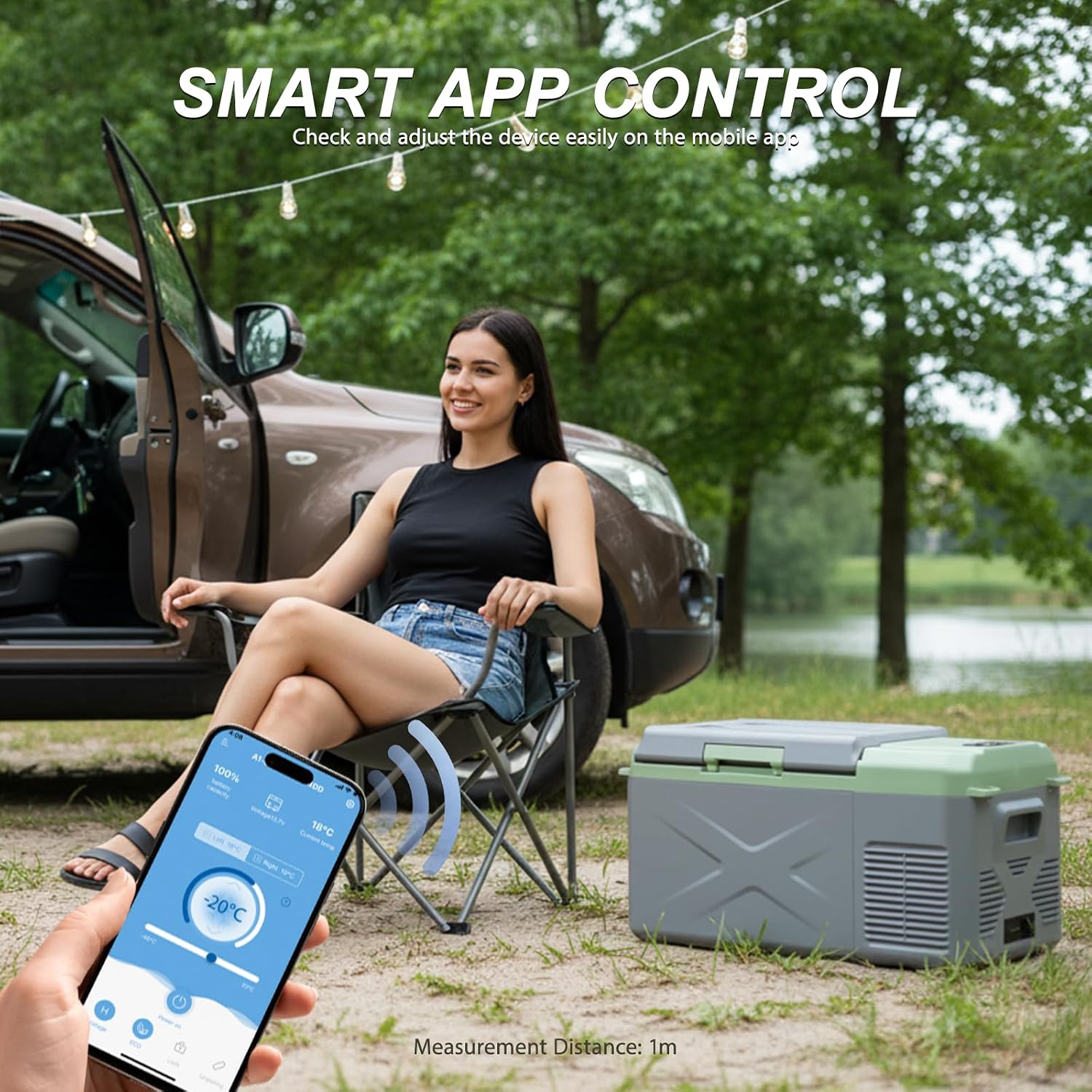 Thumbnail 3 de zcamp X18 17.4L Compressor Car Refrigerator: Portable 12V/24V Cooler for Camping