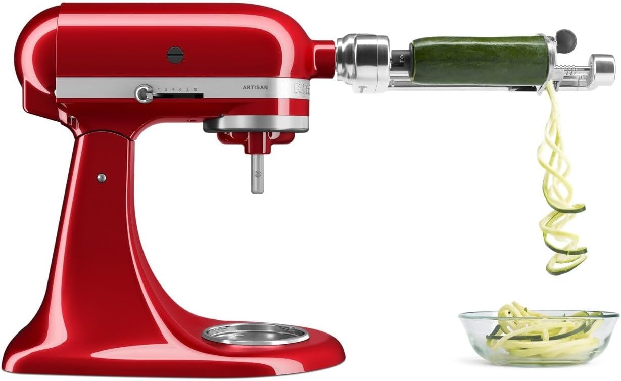 Detalle de KitchenAid Spiralizer Attachment KSM1APC